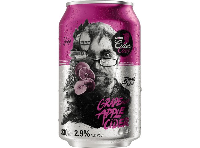 Möhl Cider Grape Apple Dose 4x6x33 24/033 Kar