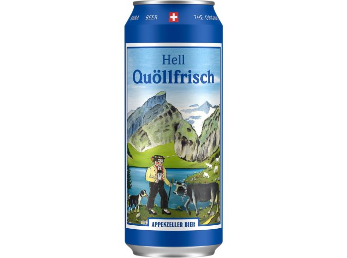 Appenzeller Quöllfrisch hell Dose 24/050 Kar