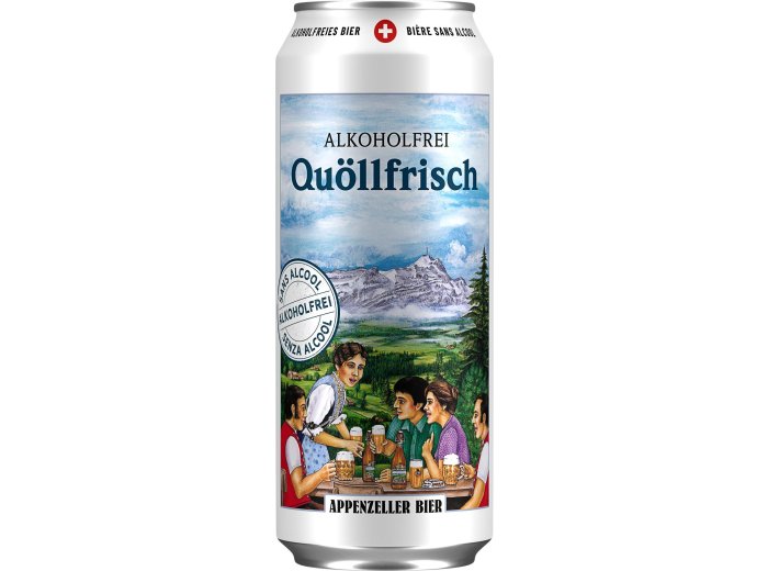 Appenzeller Quöllfrisch alkoholfrei Dose 50 24/050 Kar