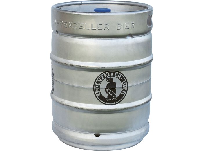 Appenzeller Quöllfrisch hell 50 lt Keg LAGER 50Lt Con