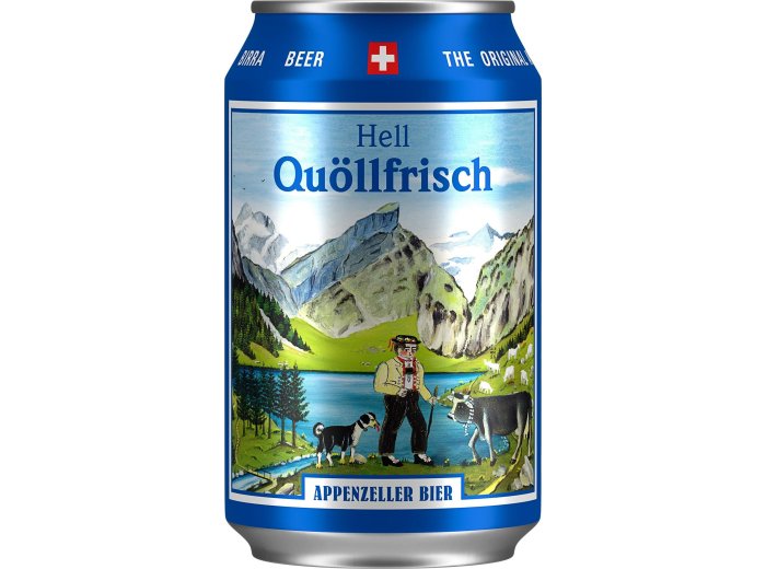 Appenzeller Quöllfrisch hell Dose 24/033 Kar