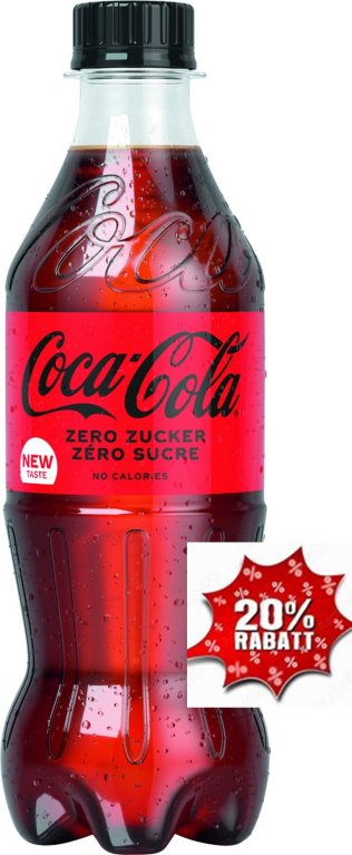 Coca Cola ZERO PET 50cl 24/050 Shr