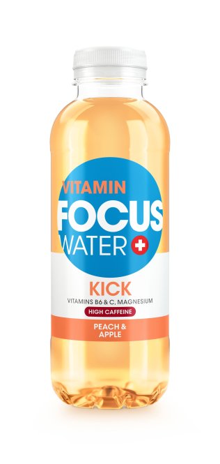 Focus Kick Pfirsich & Apfel PET 12/050 Kar