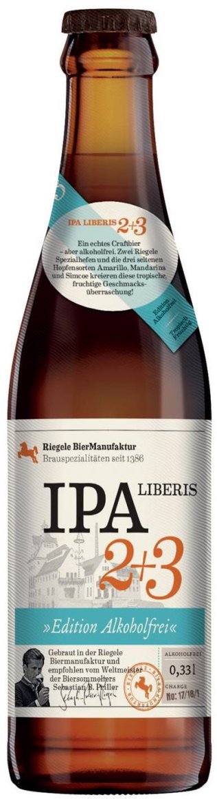 Riegele IPA Liberis 2+3 08/033 Kar