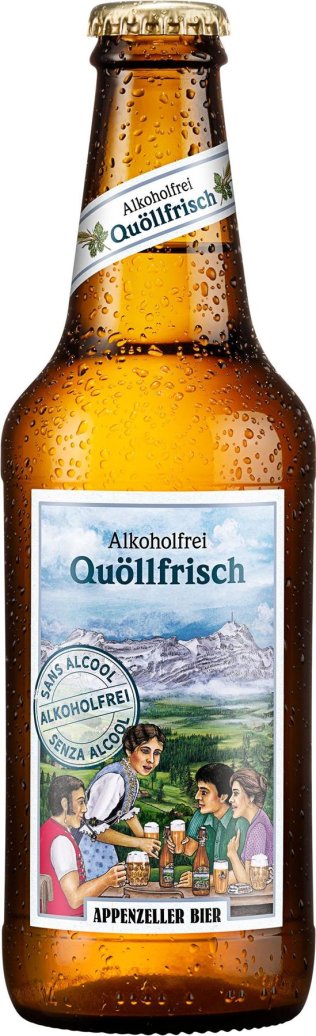 Appenzeller Quöllfrisch alkoholfrei EW weiss 10/033 Kar