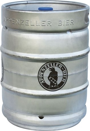 Appenzeller Quöllfrisch hell 50 lt Keg LAGER 50Lt Con