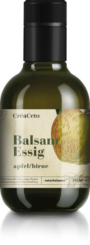 CreaCeto Balsamessig Apfel/Birne 25cl 12/025 Kar