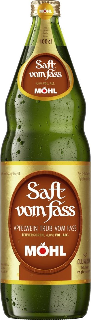 Möhl Saft vom Fass trüb 12/100 Har