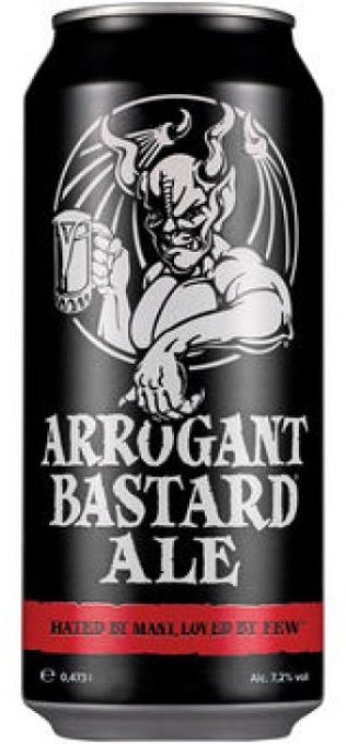 Stone Arrogant Bastard Ale Dose EW 24/047 Kar