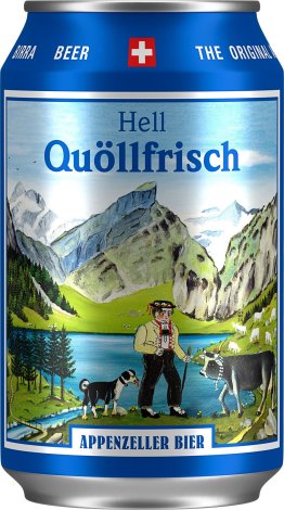 Appenzeller Quöllfrisch hell Dose 24/033 Kar