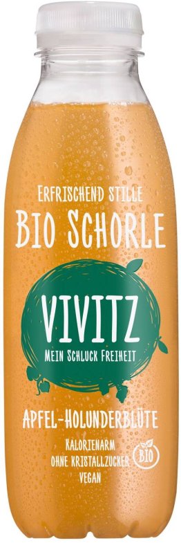 Vivitz Bio Apfel-Holunderblüte PET 24/050 Shr