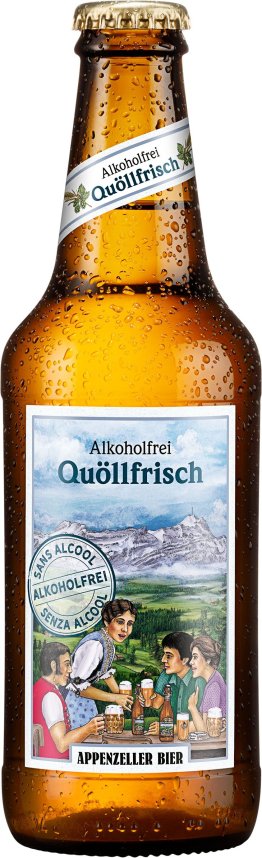 Appenzeller Quöllfrisch alkoholfrei EW weiss 10/033 Kar