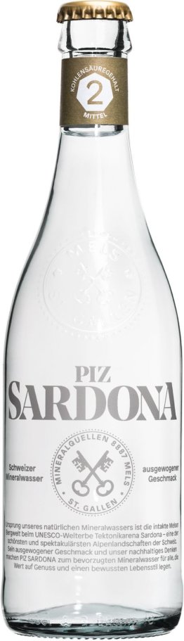 Piz Sardona Mineralwasser 2 mittel 20/040 Har