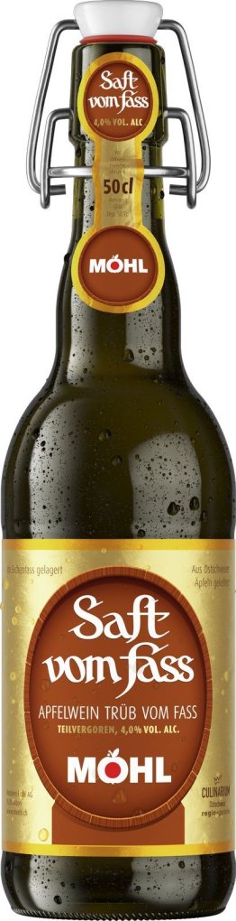 Möhl Saft vom Fass trüb Bügel 15/050 Har