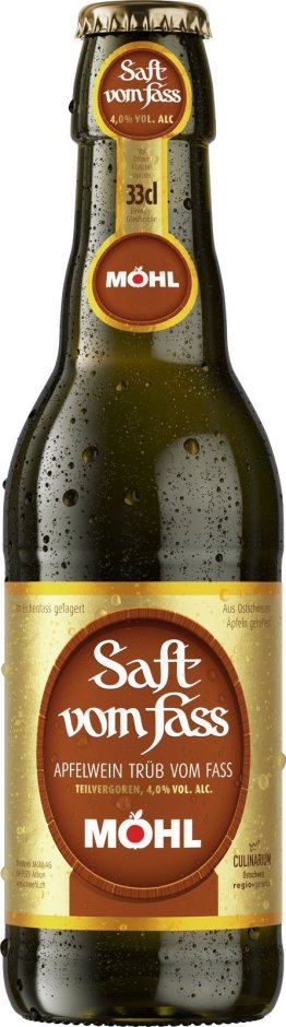 Möhl Saft vom Fass trüb EW 08/033 Kar
