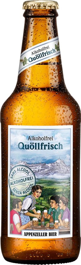 Appenzeller Quöllfrisch alkoholfrei EW weiss 10/033 Kar