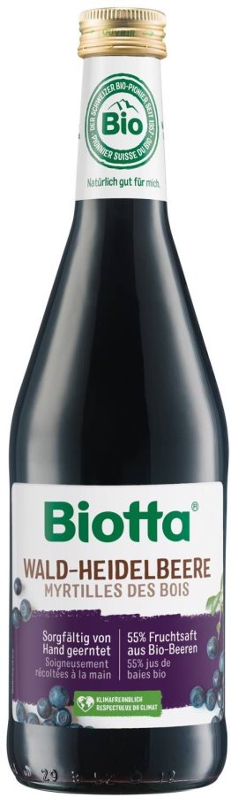 Biotta Wald-Heidelbeersaft 06/050 Kar