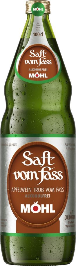 Möhl Saft vom Fass trüb alkoholfrei 12/100 Har