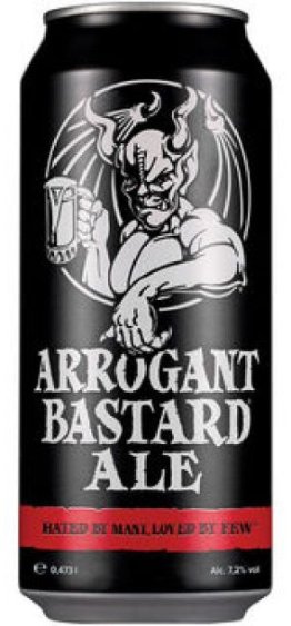 Stone Arrogant Bastard Ale Dose EW 24/047 Kar