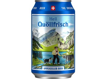 Appenzeller Quöllfrisch hell Dose 24/033 Kar