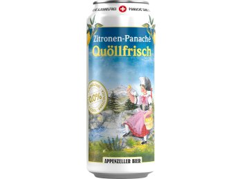 Appenzeller Quöllfrisch Zitronen Panaché 0.00% Dose 50 24/050 Kar